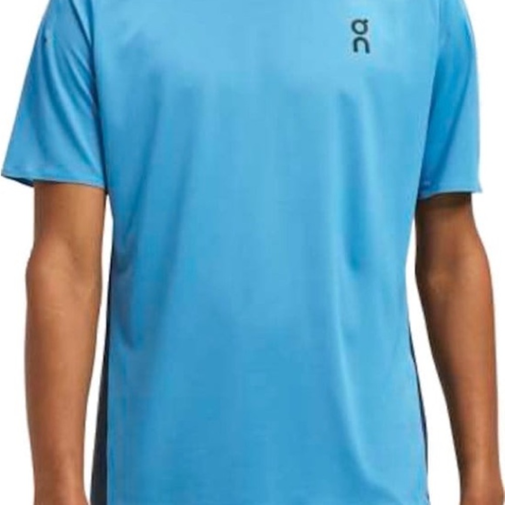 On Running Blue Short Sleeve Tee